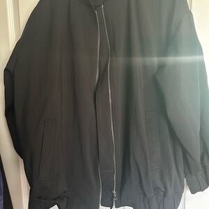 Lou & Grey Black Bomber Jacket